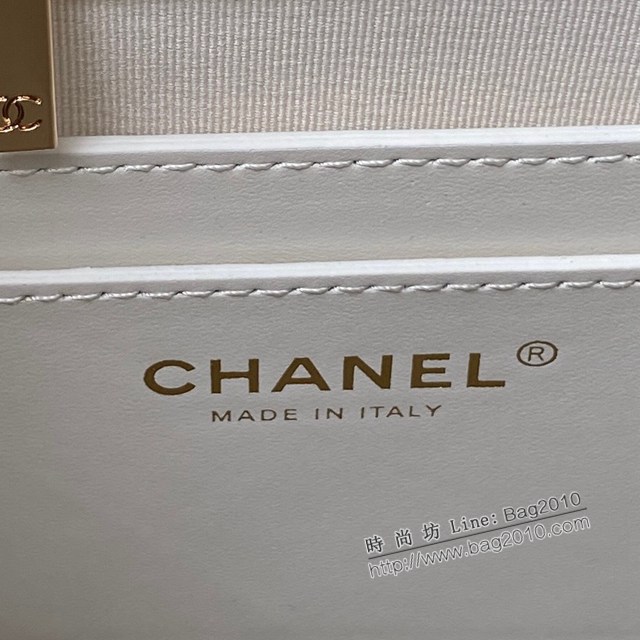 Chanel專櫃新款23s薩爾茨堡牛皮雙肩包 香奈兒大號AS405923s荔枝牛皮女士後背包 djc5355